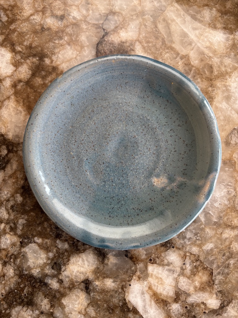 Double Blue Plate